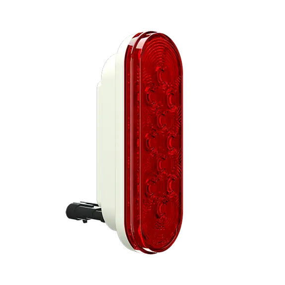 6″ Oval Red Decoy TrackLight LA17121