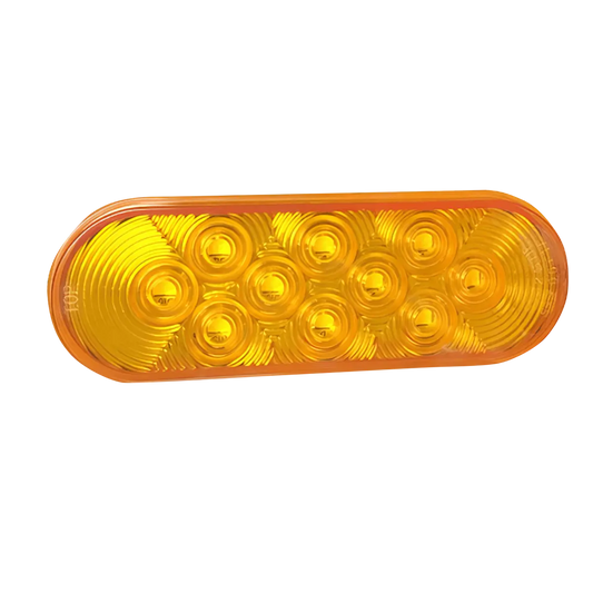 Tail Light Oval Amber GPS Tracker