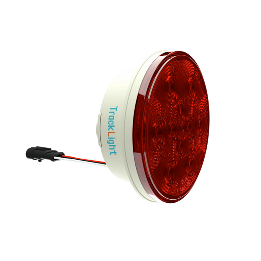 Tail Light Round Red GPS Tracker